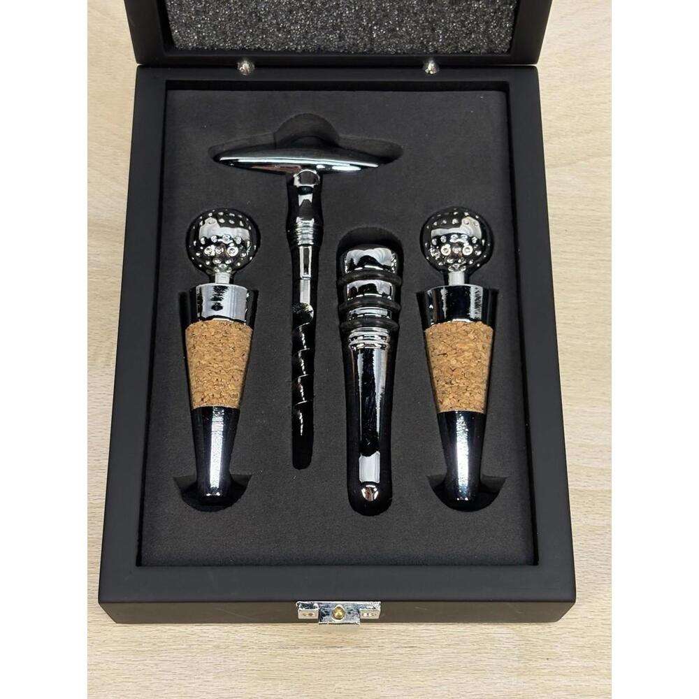 Saratoga National Golf Club 2006 4 Piece Bar Set in Box